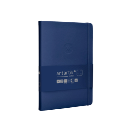 Antartik Notes Cuaderno A5 Tapa Dura Hojas Puntos Azul Marino 100 Hojas 80gr FSC