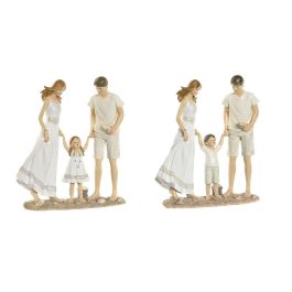 Figura Mediterraneo DKD Home Decor Blanco Beige 6.5 x 24.5 x 20.5 cm (2 Unidades) Precio: 49.69000036. SKU: B1D7N8VL3T