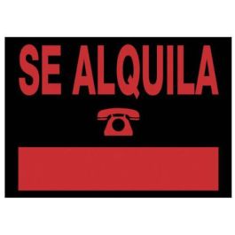 Archivo 2000 Cartel "SE ALQUILA" 500x230 mm PVC Negro 6163 NE Precio: 8.49999953. SKU: BIX01C6163NE