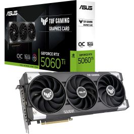 ASUS TUF-RTX5060TI-O16G-GAMING Tarjeta Gráfica NVIDIA GeForce RTX 5060 Ti 16 GB GDDR7 TUF Gaming