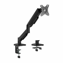 AISENS DT32TSR-355 Soporte Monitor Escritorio 17"-32" VESA 75x75/100x100mm, 9kg, Giratorio, Inclinable, Altura Ajustable Negro