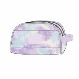Cerdá Neceser de Aseo de Viaje Disney Frozen II Elsa, 100% Poliéster, Niñas 3-12 Años, Color Lila