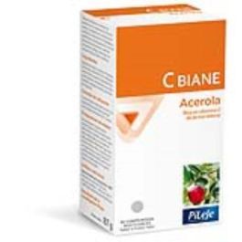 PILEJE Cbiane Acerola Vitamina C Natural 60 Comprimidos Masticables Sabor Frutos Rojos Precio: 21.9899999. SKU: B1F4NDNHPE