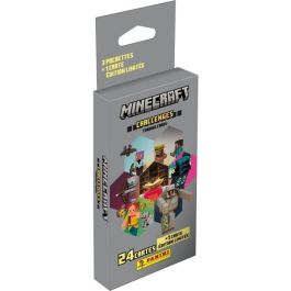 Pegatinas - PANINI - Minecraft TC 4 - Blíster de 3 compartimentos - 1 tarjeta de edición limitada - 24 pegatinas Pegatinas - PANINI - Minecraft TC 4 - Blíster de 3 compartimentos - 1 tarjeta de edición limitada - 24 pegatinas