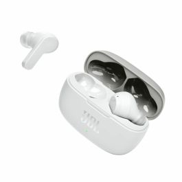 Auriculares Bluetooth con Micrófono JBL JBLW200TWSWHT Blanco Auriculares Bluetooth con Micrófono JBL JBLW200TWSWHT Blanco