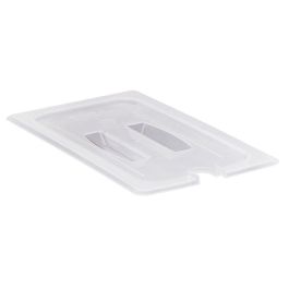 CAMBRO - 30PPCHN-190 - Tapa con muesca y asa GN 1/3 - 17,6 x 32,5 cm - Blanco translúcido - Venta 1 unidad. Precio: 11.68999997. SKU: B1GLVPPJ76