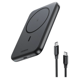 UGREEN 25207 Batería Externa 5000 mAh Cargador Inalámbrico Magnético PD15W USB-C Negro Precio: 33.4999995. SKU: B138929JN8