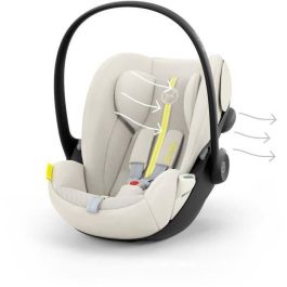 CYBEX - Silla de coche Gr0+ Cloud G i-Size - Tejido Plus - Beige concha