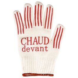 Cook Concept Guante Resistente Al Calor con Silicona Antideslizante, hasta 250 grados, Talla Única, se adapta a ambas manos, 17x1,7 cm; h.27cm