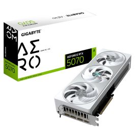 Gigabyte Tarjeta Gráfica GeForce RTX 5070 AERO OC 12GB GDDR7 3x WINDFORCE Blanco GV-N5070AERO OC-12GD Precio: 766.49999954. SKU: B1FEAHNBHD