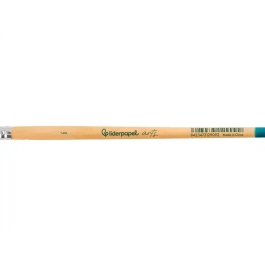 Liderpapel Pincel nº 6 Punta Filbert/Lengua de Gato Pelo Sintético Certificado Acrílica y Acuarela