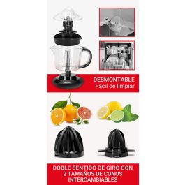 Basic Home Exprimidor Eléctrico 25W-40W, Capacidad 700 ml, 16 x 16 cm (6 Unidades) Basic Home Exprimidor Eléctrico 25W-40W, Capacidad 700 ml, 16 x 16 cm (6 Unidades)