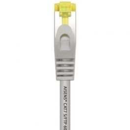 Aisens Cable de Red Latiguillo RJ45 LSZH Cat.7 600MHz S-FTP PIMF AWG26 Gris 25 cm - Compatible con 10Gbit/s, Libre de Halógenos Aisens Cable de Red Latiguillo RJ45 LSZH Cat.7 600MHz S-FTP PIMF AWG26 Gris 25 cm - Compatible con 10Gbit/s, Libre de Halógenos