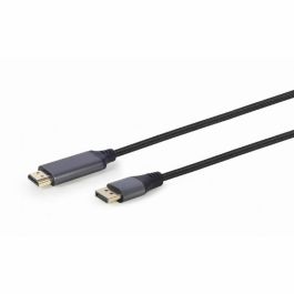 Cable DisplayPort a HDMI GEMBIRD CC-DP-HDMI-4K-6 (1,8 m) 4K Ultra HD Precio: 14.49999991. SKU: S5611255