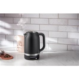 Kitchenaid Hervidor de Agua Control de Temperatura 1,7 L Negro Mate, Calentamiento Preciso, 7 Posiciones Kitchenaid Hervidor de Agua Control de Temperatura 1,7 L Negro Mate, Calentamiento Preciso, 7 Posiciones