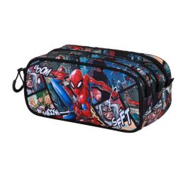 Marvel Spiderman Estuche Portatodo Trick FAN 2.2 Panels con 3 Compartimentos, Ripstop, Multicolor Marvel Spiderman Estuche Portatodo Trick FAN 2.2 Panels con 3 Compartimentos, Ripstop, Multicolor