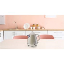 Ariete 2868/03 Hervidor Vintage Beige 1 Litro con Filtro de Metal y Auto Apagado