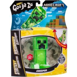 Figura Elástica - GOO JIT ZU - Creeper de Minecraft - 11 cm - Textura Elástica - 3x Elástico Precio: 31.50000018. SKU: B17LFRX3XK