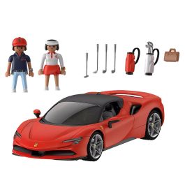 Playmobil Ferrari Sf90 Stradale 71020 Coche de Juguete con Figuras y Luces