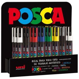 Marcador T.Opaca No Perm. Uni Posca  0,9 (Pc-3M)  Expositor De 36 Precio: 160.959403. SKU: B1AK68LL3Q