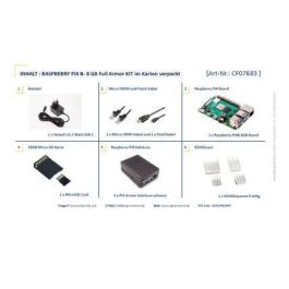 Raspberry Pi 4B ARMOR 8GB KIT PI4 8GB ARMOR GEH PSU 32GB Raspberry Pi 4B ARMOR 8GB KIT PI4 8GB ARMOR GEH PSU 32GB Precio: 214.49999967. SKU: B1HNWMK57F