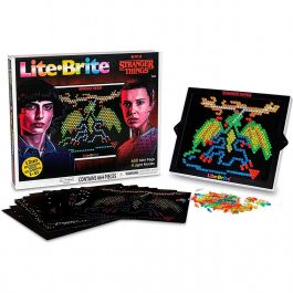 Deqube Lite Brite Stranger Things Special Edition - Crea Arte con Luz, Incluye 8 Plantillas y 100 Clavijas de Colores, +4 Años Precio: 29.9596. SKU: B12WW2TS2T