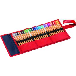 Stabilo Point 88 Rotulador de Fibra Punta Fina 0,4 mm Tinta Base Agua Diseño Hexagonal Estuche Rollerset 25 Colores Surtidos Precio: 17.89000004. SKU: S8417793