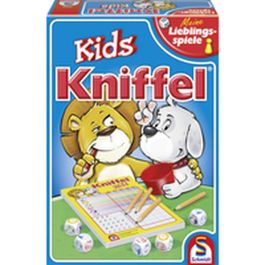 Schmidt Spiele Kniffel Kids Juego de Mesa con Divertidos Dados de Animales para Niños