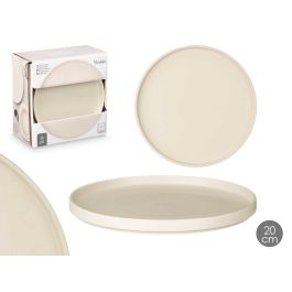 Plato Postre 20 Cm Liso Beige Vessia (24 Unidades) Plato Postre 20 Cm Liso Beige Vessia (24 Unidades)