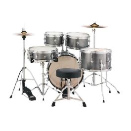Pearl Rsj 1610Bx/0805/10550/1308+1204 & Hw - Kit Batería Roadshow Junior Grindstone Sparkle Pearl con Platos Sabian Solar y Herrajes