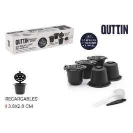 Set de 5 Cápsulas de Café Quttin con Accesorios (12 Unidades) Precio: 38.59000002. SKU: B1GZQSYFJ4