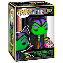 Funko Pop Disney Villanos Malefica Edición Especial Brillante Bajo Luz Ultravioleta