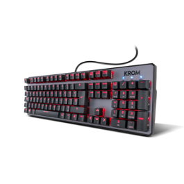 Krom Teclado Gaming Mecánico Kernel USB Retroiluminado NXKROMKRNL