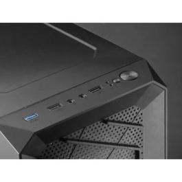 Mars gaming Semitorre ATX MC-2000 con frontal MESH, cámara dual y ventilador FDB 120mm