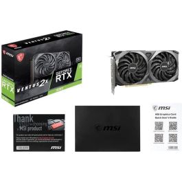 MSI - Tarjeta gráfica RTX 3060 VENTUS 2X OC - 12 GB (912-V397-039) - LHR