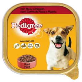 Pedigree Tarrina Buey Higado Caja 20x300 gr Precio: 56.4999996. SKU: B1FB463HVN