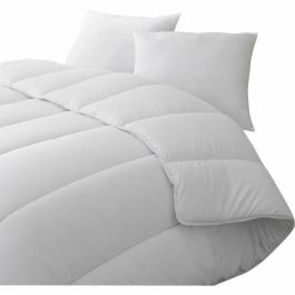 Blanreve Edredón Cálido Anti-ácaros Percale 100% Algodón Relleno Poliéster Fibras Huecas 350g/m² 240x260cm Certificado Oeko-Tex