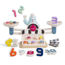 Yummy Balance Bear - TOP BRIGHT - Cupcakes - Bandejas de equilibrio - Balanza - Números - Contando
