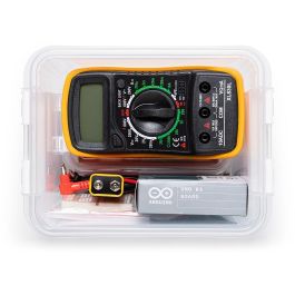 Arduino AKX00025 Education Student Kit para aprender electrónica y programación | Certificado CE, FCC, REACH, UKCA con funda y pilas