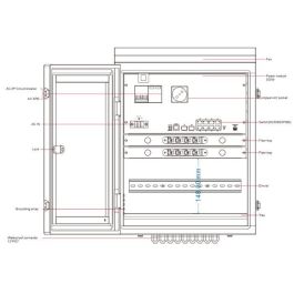 Ernitec Electra-M10-Outdoor Switch PoE L2 gestionado industrial, 10 puertos (8 PoE+ 90W), 2 SFP, IP66, 170W