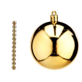 Set 12 Bolas Navidad 7 cm Champagne Dorado - Krist+ (12 Unidades) Precio: 43.49999973. SKU: B1KGFC8XFR