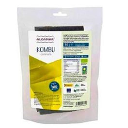 ALGAMAR Alga Kombu Bio 50g para Cocina, Laminaria ochroleuca, Sabor Marino Ahumado Precio: 4.49999992. SKU: B1JVX3QVJV
