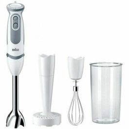 Braun MQ5207WH Licuadora 1000 W, 600 ml, Gris/Blanco Braun MQ5207WH Licuadora 1000 W, 600 ml, Gris/Blanco