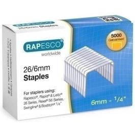 Grapas Rapesco Standard 26/6 Mm. Galvanizadas Caja De 5000 Precio: 1.68999974. SKU: B1AC89XXZC