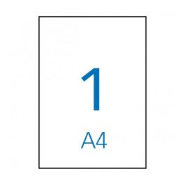 Apli C-Rectos Etiquetas Adhesivas Poliester Blanco 210x297 mm Inkjet 10 Hojas 1 Etiqueta/Hoja Precio: 21.49999995. SKU: S8401019