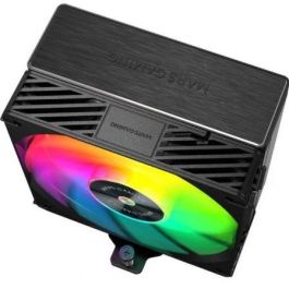 Mars Gaming MCPUX5 Disipador CPU por Aire de Doble Torre con 2 Ventiladores ARGB de 120mm PWM, 5 Heatpipes de Cobre, Compatible con Intel LGA 1700 y AMD AM5