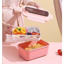 Inde Fiambrera Porta Alimentos Rectangular 1500 ml 21.1x13.8x10 cm Thermosport (12 Unidades)