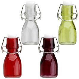 Cook Concept Bote Especias 75 Ml Cristal Transparente, Verde, Rojo, Burdeos Con Tapón Mecánico
