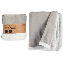 Manta Coral Y Sherpa 130X170Cm Gris Claro Giftdecor (6 Unidades) Manta Coral Y Sherpa 130X170Cm Gris Claro Giftdecor (6 Unidades) Precio: 103.4999999. SKU: B15975KESE