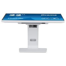 iiyama ProLite T2252MSC-W2AG Monitor Táctil de 54,6 cm (21,5") Full HD IPS 5 ms HDMI DisplayPort USB Altavoces Blanco